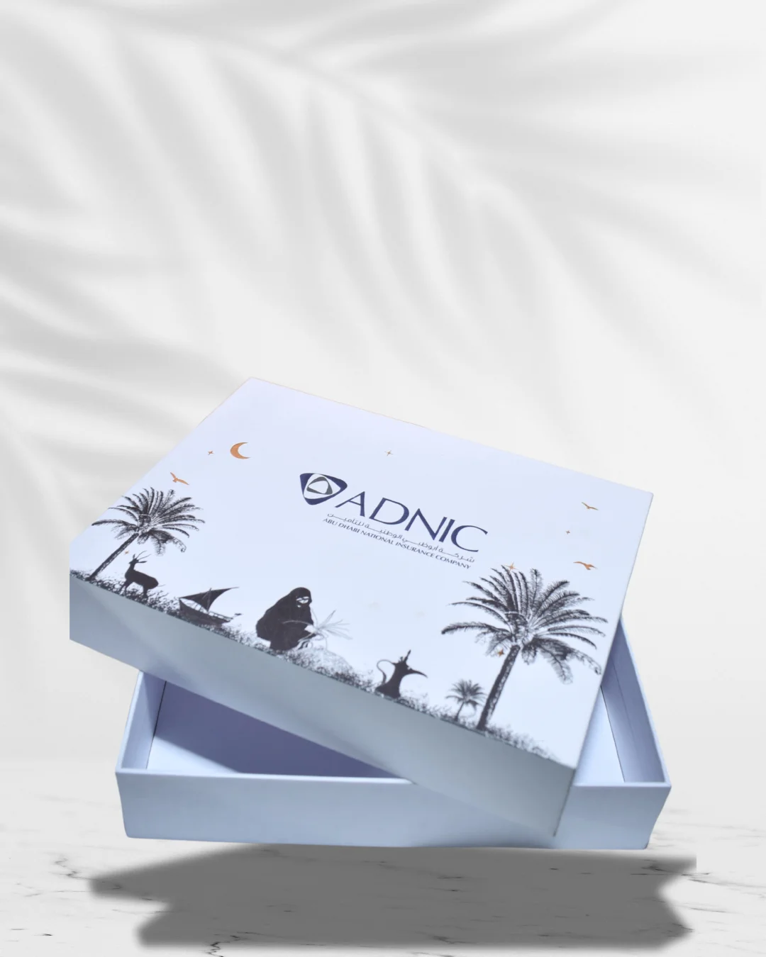 Rigid box with custom artwork