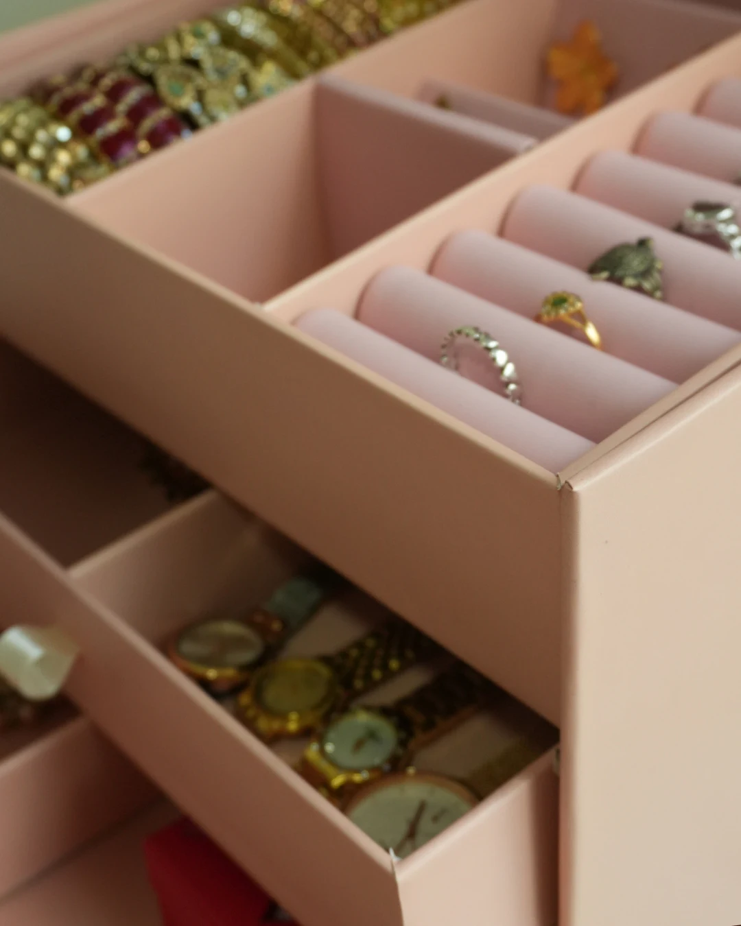 Custom rigid drawer box sliding style rigid boxes UAE for jewelry storage luxury